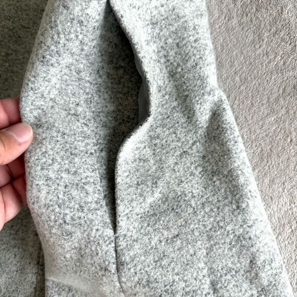 NWOT Theory Heather Grey Wool Mini Skirt - Picture 4 of 11
